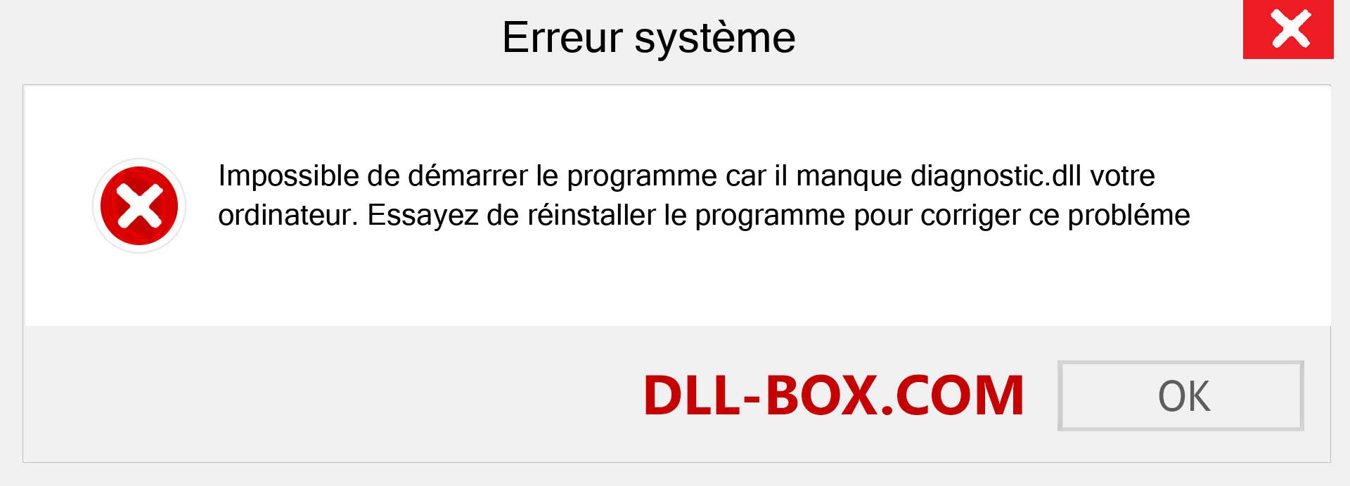 Le fichier diagnostic.dll est manquant ?. Télécharger pour Windows 7, 8, 10 - Correction de l'erreur manquante diagnostic dll sur Windows, photos, images